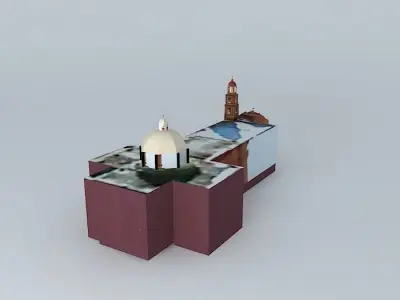 Oratorio San Felipe Neri 3D model