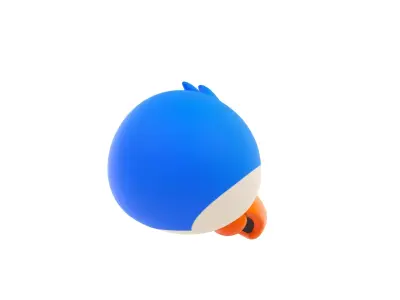 Prop125 Bird Head 3D model