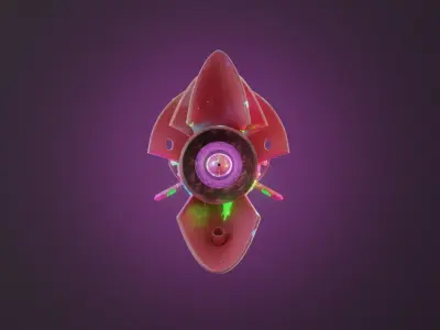 Jinx Fishbones  Low-poly 3D model