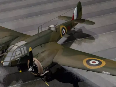 Bristol Blenheim Mk-1 3D model