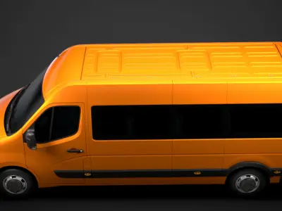 Opel Movano L3H2 Minibus 2020 3D model