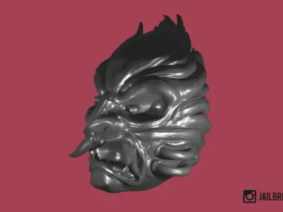 Cyberpunk 2077 - Samurai Necklace Pendant 3D print model