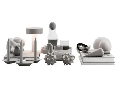 023 GRAY decorative pack PART 1 3D model