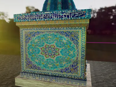 Mini Mosque 3D model