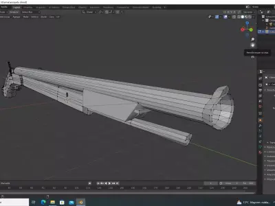 escopeta pipe 3D model