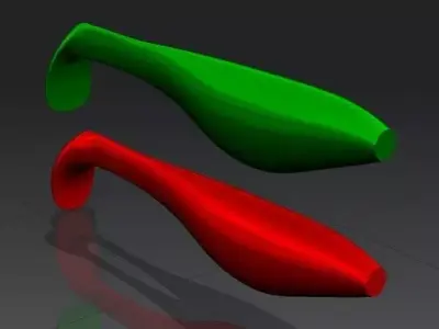 Fishing lures models Free 3D model