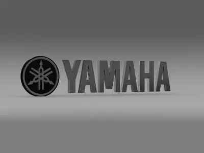 Yamaha Logo 3D model
