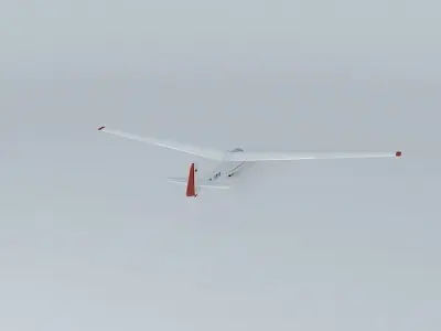 Schleicher K7 Rhoenadler 3D model