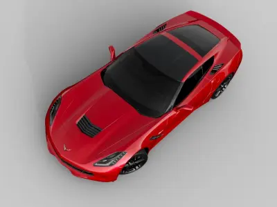 Chevrolet Corvette C7 Stingray Free 3D model