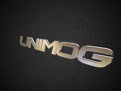 unimog logo 3D model
