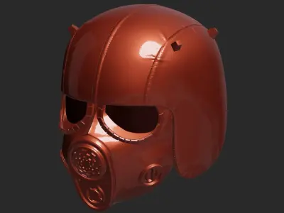Stalker Military Helmet 3D print model