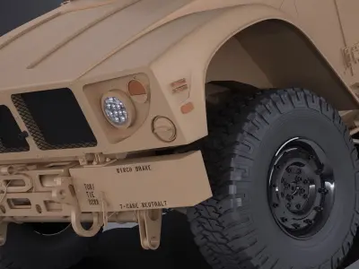 Oshkosh M-ATV R6 3D model
