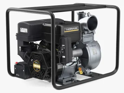 Thornado Petrol Water Transfer Pump 3D model
