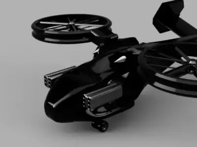 StealthHawk Free 3D model