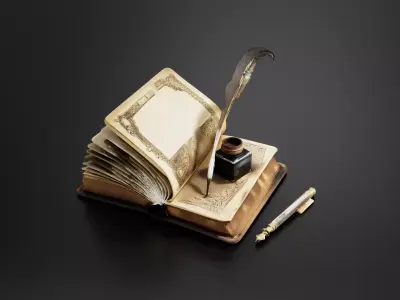 Old Book 03 3D print model
