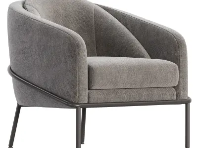 Angelo Lounge Chair 3D model