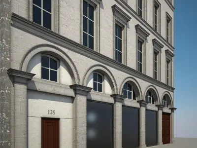 Old Building IX 3D model