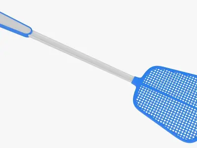 Fly Swatter Low-poly 3D model