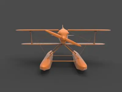 Sea Plane 3D print model