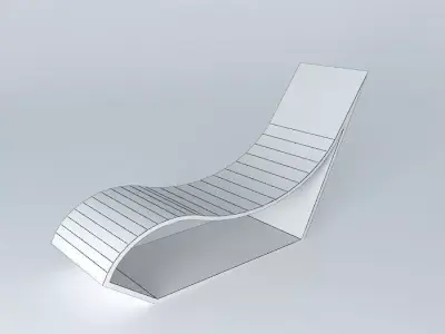 Lounge chair Free 3D model get