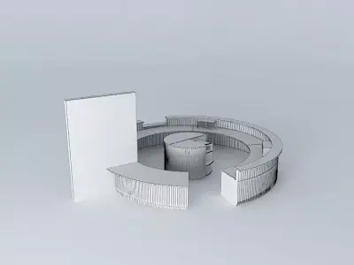 Nurse Station Free 3D model
