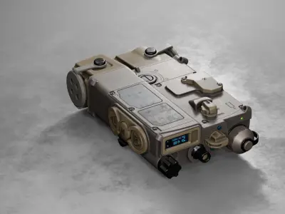 L3 Harris - SPEAR Rangefinder Low-poly 3D model
