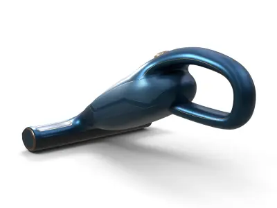 Modern Handheld Vacuum Cleaner  Low-poly 3D model