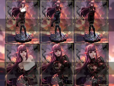 Esil Radiru from Solo Leveling Commercial Package 3D print model