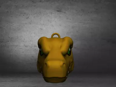 Llavero agumon 3D print model