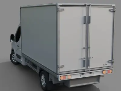 Nissan NV400 Box Van 3D model