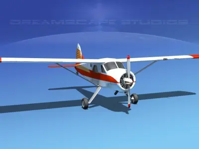 Dehaviland DH-2 Beaver SL04 3D model