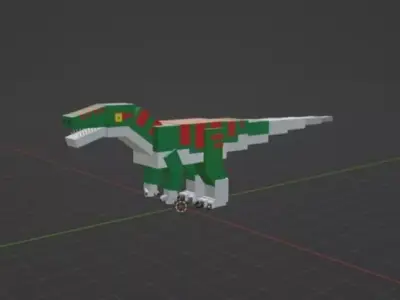 Herrerasaurus 3D model