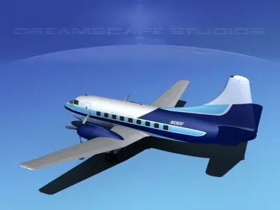 Martin 202 Private 3D model