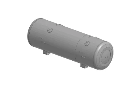 Caisson de dcomprssion Free 3D model