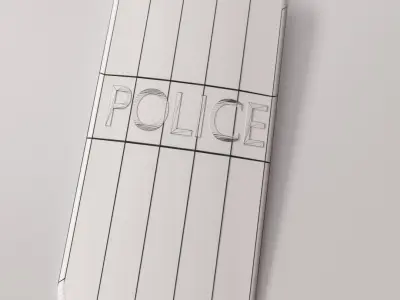 Riot Shield 3D model