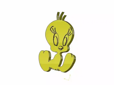 TWEETY MODEL 3D 3D model