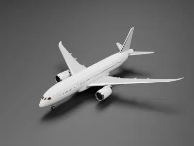 Boeing 787-8 787-9 787-10 Dreamliner Pack 3D model