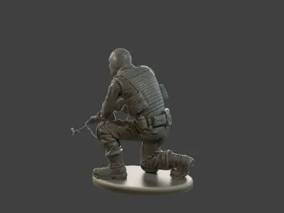 CzechSlovak Police Tactical Unit CPTU2 004 3D print model