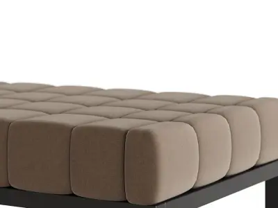 Basic bench Free 3D model