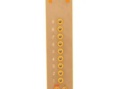 Elevator Control Panel Low-poly 3D model