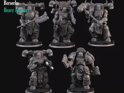 Berserks squad 3D print model