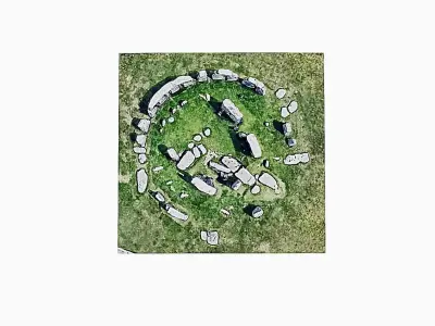 Stonehenge Low-poly 3D model