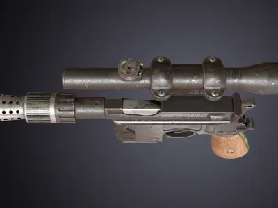 DL-44 Blaster 3D model