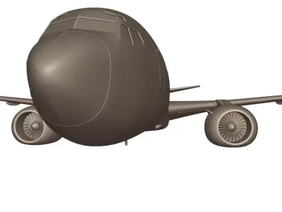 Boeing 737-300 ready to 3D printing 3D print model