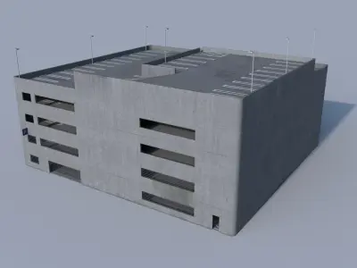 Parking Garage 3D model buy