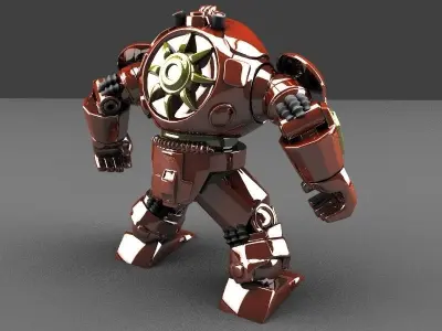 Buster Armor 3D model
