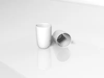 A Simple Cup Free 3D model