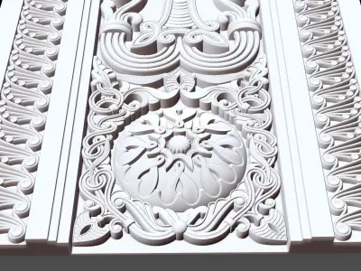 Armenian Cross-stone 03 3D print model