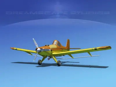 EMB-202 Cropduster V03 3D model
