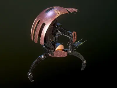 Droideka Star Wars 3D model